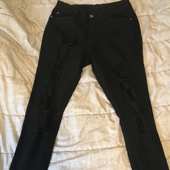 Black denim - Picture 1 of 2